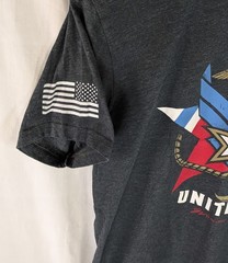 GV Art and Design MILITARY UNITED Graphic TShirt Sz L Navy Color All 5 Branches