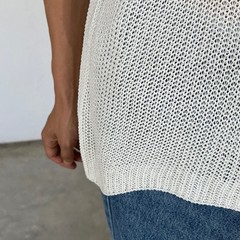 Casual Wear Daily Wear Men’s Tank Top Knitted Vest Knitted Fabric Regular Length