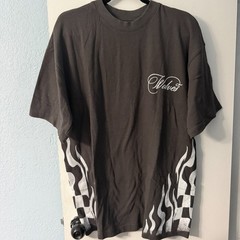 Darc Sport 1 of 500 Burnout Premium Oversized Tee – Wolf Gray, Size L