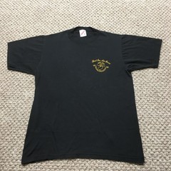 Vintage 90s Jerzees Best In Air Force T-Shirt Mens Small Black 38th AGS 1992