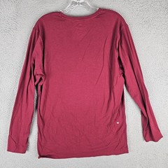Mack Weldon Silver Tee Shirt Mens XL Pima Cotton Stretch Silver Long Sleeve