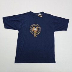 University of Oxford Collection Mens Navy Blue Crest Graphic T-Shirt New L