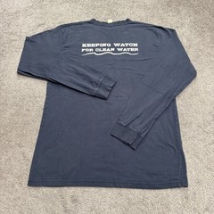 Santa Barbara Channelkeeper UCSB T-Shirt Unisex Medium Blue Single Stitch Tee