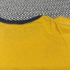 VTG 70s Champion SZ L Blue Bar NCWSA Swimming Diving Champions Yellow Ringer USA
