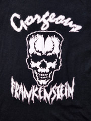 Vintage DOYLE WORN T Shirt Gorgeous Frankenstein w/ LOA & Photo Proof Misfits