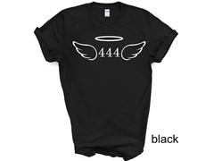 444 Angel Number Shirt, Spiritual Shirt, Mystical shirt, Manifestation Shirt.