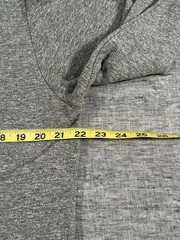Marine Layer Henley Shirt Mens Medium Grey Stretch Long Sleeve Casual Pullover