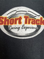 Short Track Racing Experience T-Shirt Tee Black Short Sleeve Crew Neck Mens XL