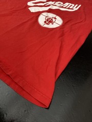 Vintage RED Public Enemy Rap Tee Shirt Size Large Heavy Cotton 90’s – Y2K