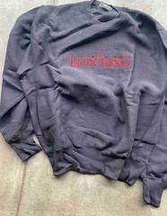 The Lion King RARE Disney Animation Crew Gift Sweat Shirt size XL