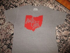 2XL ARCH CITY T SHIRT State Ohio Shape Columbus Jupmode Soft Rayon TriBlend XXL