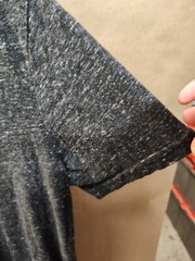 Goodfellow Heathered Gray/Black Mens T-Shirt – Size Small