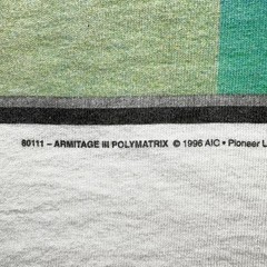 Vintage 1996 Armitage III Poly Matrix Graphic Anime Comic Images T-Shirt Mens XL