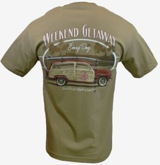 Men’s T Shirt- Weekend Getaway-Ford cars -” Out of Bounds” NWT Reg 22.00