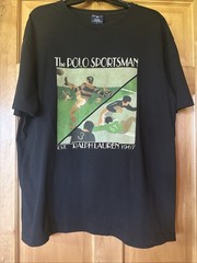 Vtg 90’s Polo Sport Ralph Lauren Sportsman Rugby Graphic T-shirt Large Excellent