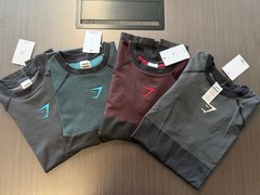 US New Gymshark Onyx V5 5.0 Short Sleeve T-Shirt