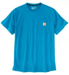 Carhartt Force Midweight Relaxed Fit SS Men’s Pocket T-Shirt Atomic Blue 106652