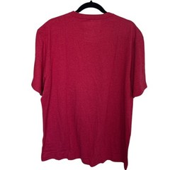 IZOD Men’s Saltwater Soft Wash Pocket Crew Neck T-Shirt Glossy Red Size XXL Tee