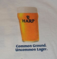 Vintage 90s Harp Common Ground Uncommon Lager Single Stitch T-Shirt XL