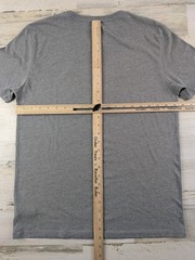 Mobile Suit Gundam Shirt Mens Medium Gray Graphic Distressed