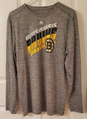 Majestic Evolution Cool Base Long Sleeved Tee NHL Boston Bruins Size Large