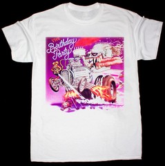 The Birthday Party Band Short Sleeve T-Shirt White All Size Unisex GC576