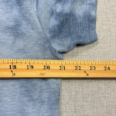 BYLT Tie-Dye Gym T-Shirt Mens Large Blue Relaxed Graphic Crew Neck Stretch