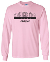 Arlington Texas State T-Shirt Long Sleeve Graphic Tees Unisex Apparel