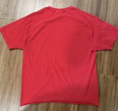 Vintage Bruce Lee Shirt Mens L Red 90s Movie Promo Has Been Cropped