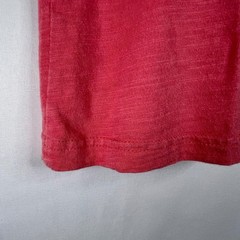 Lucky Brand Ron Puro Cubano Cane Rum Graphic Ringer Tee Mens M Retro Pink Red