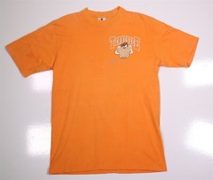 Vintage 1993 90s Tennessee Volunteers Taz Tasmanian Devil T-Shirt Jostens Medium