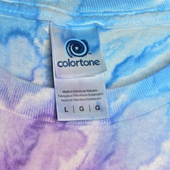 NWOT – Curacao Dutch Caribbean Colorful Tie Dye T-Shirt – Men’s L – Beach Island