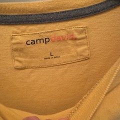 Camp David Mens Shirt L Long Sleeve Casual Button-Up Modern Trendy Fashion Tops