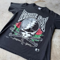 vintage grateful dead chicago white sox band graphic t-shirt anvil xl