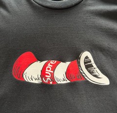 Supreme “Cat In The Hat” Tee Black sz L (2018) *NEW w/ Plastic* box logo photo