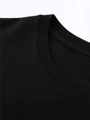 Oversize Cotton T-Shirt Men’s Short Sleeve Crew Neck Basic Casual Sportswear Tee