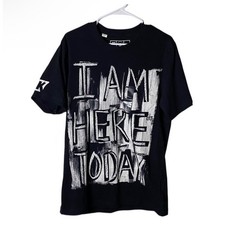 Nike True to 7 Colin Kaepernick Here Today Mens T Shirt Black Size 2XL Limited