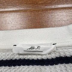 Mr P Mr Porter T Shirt Mens S Stripe Knit Crew Neck Cotton Portugal Made Retro