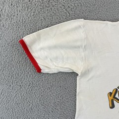 Vintage Kenya 1984 Los Angeles Olympics Shirt Mens Medium Ringer 80s Sport USA