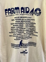 Farm Aid 40 T-Shirt Sept 2025 Minneapolis MN Size Large Country Music Band Tee