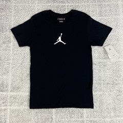 Air Jordan Shirt Dri-Fit Mens Small Jumpman Logo Black Graphic Tee NWT