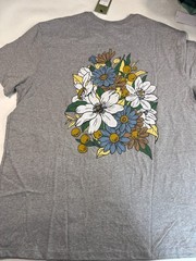 Goodfellow & Co Men’s Short Sleeve Graphic T-Shirt Thundering Gray Size L