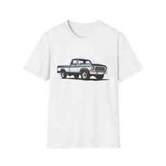 1979 Ford F-150 T-Shirt Classic Pickup Truck Tee Vintage Blue Oval 4×4 Graphic