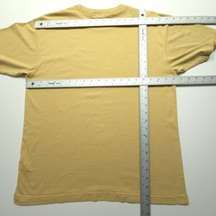VTG Hang Ten Mens Shirt Small Yellow Basic Quite Surf Logo 90s Beach Hong Kong
