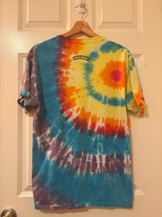 Ben & Jerry’s Tie Dye T-Shirt Mens Size M Rainbow Spiral Ice Cream Graphic