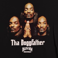 Death Row Records Tha Doggfather Shirt Mens Small Black Graphic Hip Hop Rap Tee