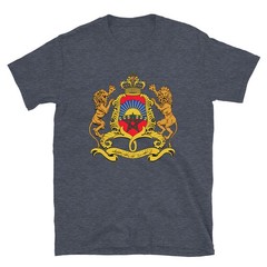 Coat of Arms Morocco Flag Morocco Unisex T-Shirt