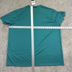 NEW Adidas Performance T Shirt Mens Size 2XL XXL Green Climate Short Sleeve