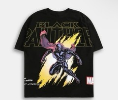 Civil Regime x Marvel Black Panther Shirt Mens Medium Black Wakanda Forever New