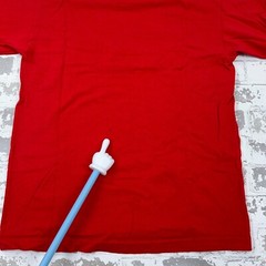 Nike Shirt Men Medium Red Gray Tee Center Swoosh Respect Spell Out Loose Fit *